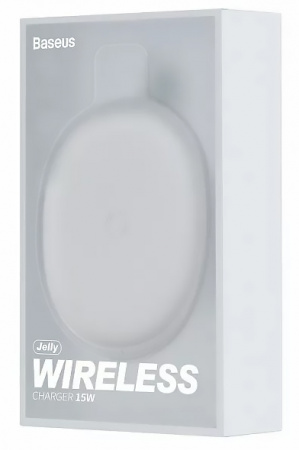 Купить Baseus Jelly Wireless Charger 15W White (WXGD-02)