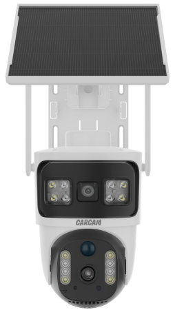 Купить CARCAM 4MP Solar Outdoor PTZ Dual View Camera V380BP5Plus-4G