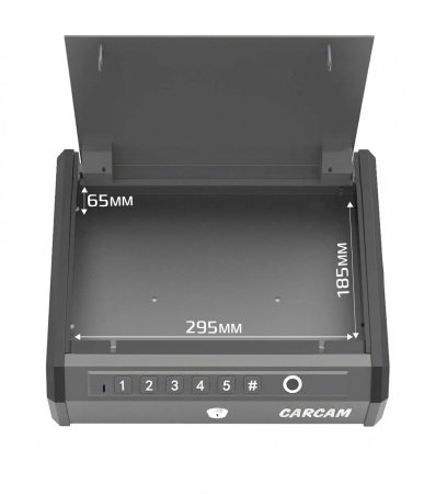 Купить CARCAM Smart Fingerprint Safe Box (CCK1-1) Black