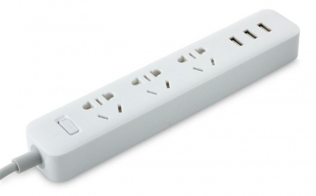 Купить Xiaomi Mi Power Strip 3 Sockets (XMCXB01QM) White