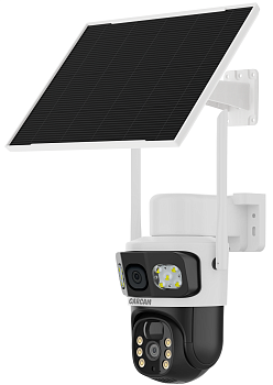 Купить CARCAM 4MP Solar Outdoor PTZ Triple View Camera V380BP8Pro-WIFI
