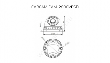 Купить CARCAM CAM-2890VPSD