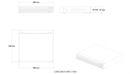 Купить CARCAM XVR5116N