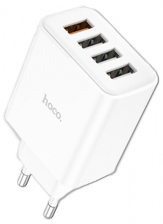 Купить Hoco C102A 4USB 2.1A QC3.0