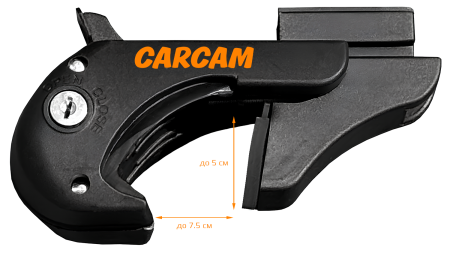 Купить CARCAM ROOF RAIL 1350 мм (CC8706) Silver