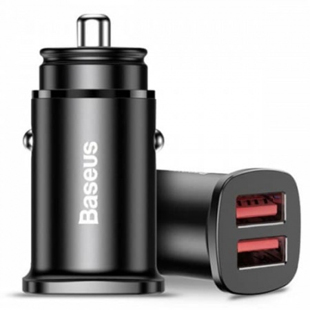 Купить Baseus Car Charger 30W Dual QC3.0 Black (CCALL-DS01)