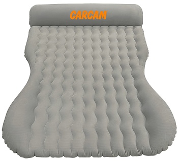 Купить CARCAM Inflatable Auto Airbed, Auto Air Pump, 170x133 cm. (CCMTE1758) Gray