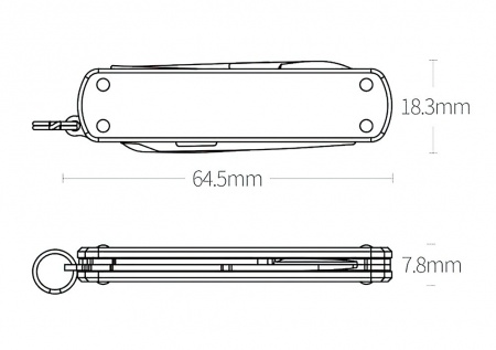 Купить Xiaomi NexTool Multifunctional Knife Olive Drab (KT5026G/NE0143)
