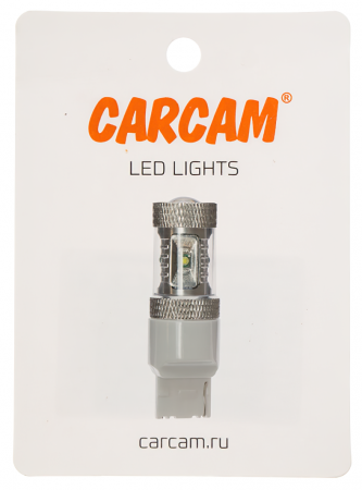 Купить CARCAM W21W-7440-30W белый свет