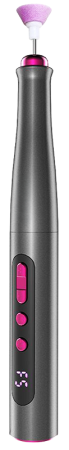 Купить SenCiciMen Cordless Portable Electric Nail Drill 35000 RPM 12 Grinding Heads (VC-15) Black