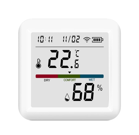 Купить CARCAM Tuya WIFI Temperature and Humidity sensor With Light TH05