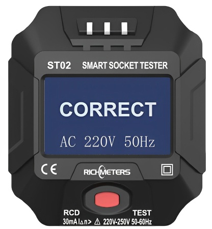 Купить RichMeters ST02 Тестер розеток