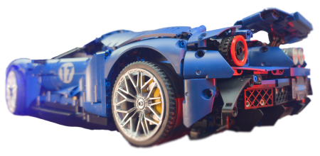 TaiGaoLe 1:8 Ford GT Technology Super Power (T5042B) Blue