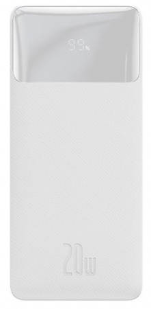 Купить Baseus Bipow Digital Display 20000mAh 20W White (PPDML-M02)