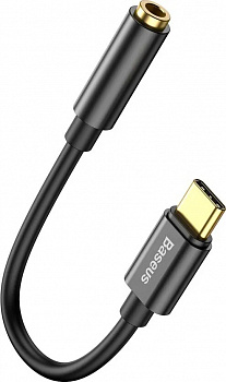 Купить Baseus Type-C Male to 3.5mm Female Adapter L54 Black (CATL54-0G)