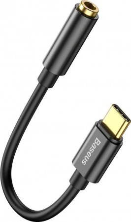 Купить Baseus Type-C Male to 3.5mm Female Adapter L54 Black (CATL54-0G)