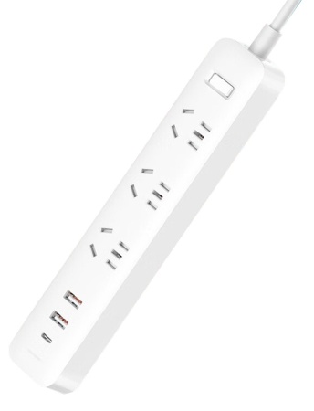 Купить Xiaomi Mi USB-C Power Strip 20W Fast Charging 2A1C (XMCXB05QM)