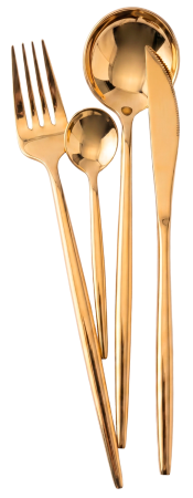 Купить Xiaomi Maison Maxx Modern Flatware Set Gold