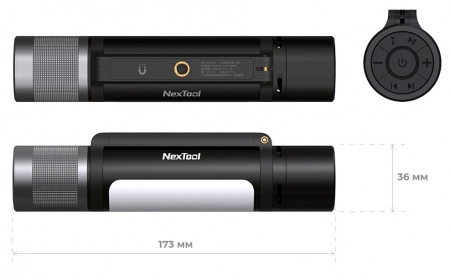 Купить Xiaomi NexTool Thunder Music Flashlight Portable 12 in 1 (NE20161)