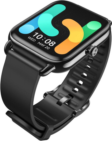 Купить Xiaomi Haylou RS4 Plus Black Silicon Strap (LS11)