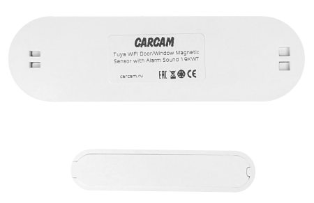 Купить CARCAM Tuya WIFI Door/Window Magnetic Sensor with Alarm Sound 19KWT