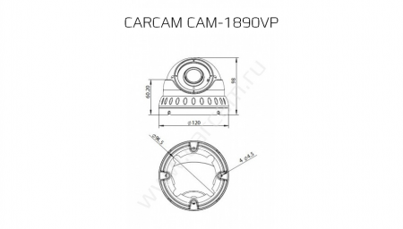 Купить CARCAM CAM-1890VP