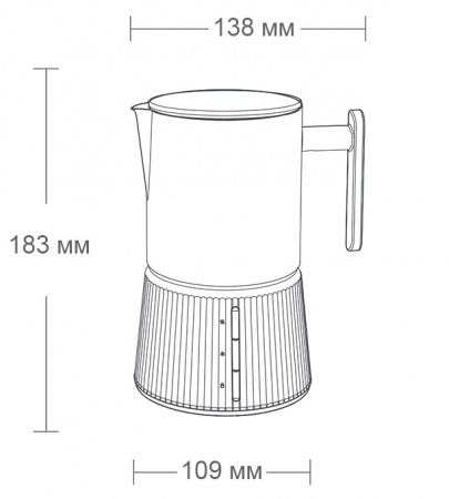Купить Xiaomi Scishare Milk Steamer Red (S3102)