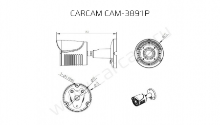 Купить CARCAM CAM-3891P