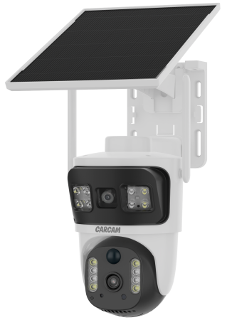 Купить CARCAM 4MP Solar Outdoor PTZ Dual View Camera V380BP5Plus-WIFI