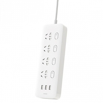 Xiaomi Mi Power Strip (4 розетки + 3 USB порта) - White