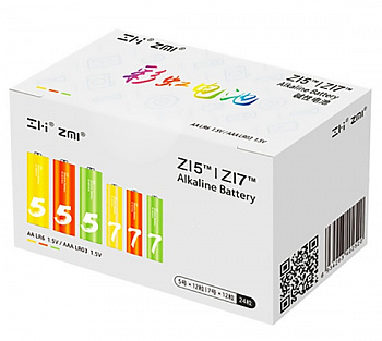 Купить Xiaomi ZMI Rainbow ZI5/ZI7 (12шт.АА+12шт.ААА)