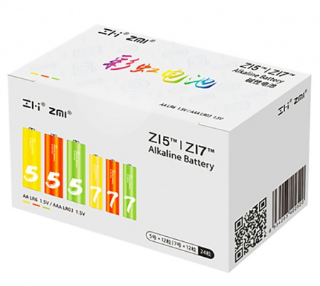 Купить Xiaomi ZMI Rainbow ZI5/ZI7 (12шт.АА+12шт.ААА)