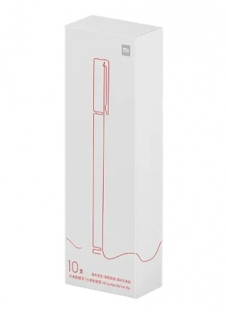 Набор Ручек Xiaomi Mi Gel Pen Red (10шт) (MJZXB02WC)