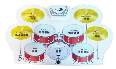 Купить Xiaomi Usb Midi Roll Up Drum Kit W1008M