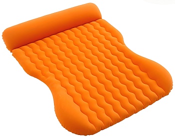 Купить CARCAM Inflatable Auto Airbed, Auto Air Pump, 170x133 cm. (CCMTE1758) Orange