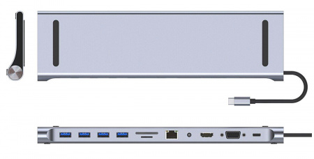 Купить Mivo MH-1101 USB HUB 11 in 1