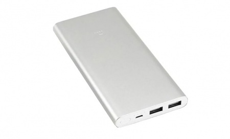 Купить Xiaomi Mi Power Bank 10000mAh Silver (PLM09ZM)