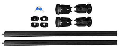 Купить CARCAM ROOF RAIL 1300 мм (CC8708) Black
