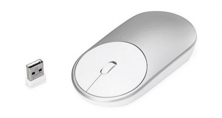 Купить Xiaomi Mi Portable Mouse Silver (XMSB02MW)