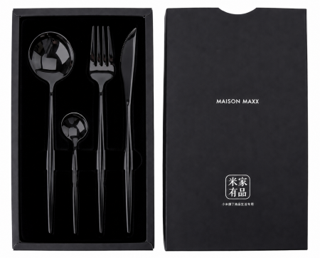 Купить Xiaomi Maison Maxx Modern Flatware Set Black