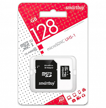 Купить SmartBuy 128GB microSDXC (UHS-1) Class10