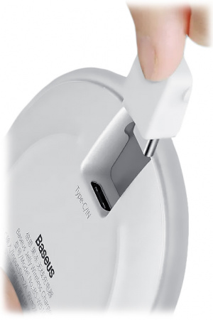 Купить Baseus Jelly Wireless Charger 15W White (WXGD-02)