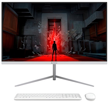 Купить Chigo 23.8" All-in-One PC R2402 (Intel Core i7-10750H, RAM 16GB, SSD 512GB) White
