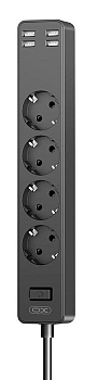 Купить XO Multifunctional Power Socket 4USB+4AC 2500W (XO-WL10)