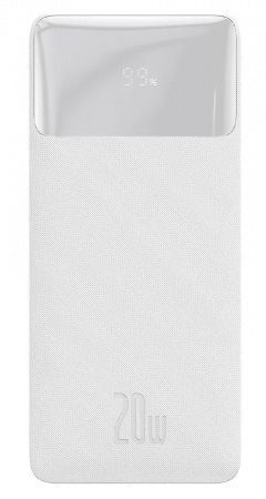 Купить Baseus Bipow Digital Display 30000mAh 20W White (PPDML-N02)