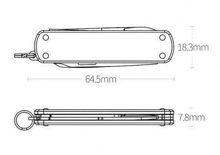 Купить Xiaomi NexTool Multifunctional Knife Red (KT5026R/NE0142)