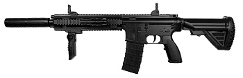 TIAN GONG HK416 Electric Adjustable Gel Bullet Gun (XS-1802) Black