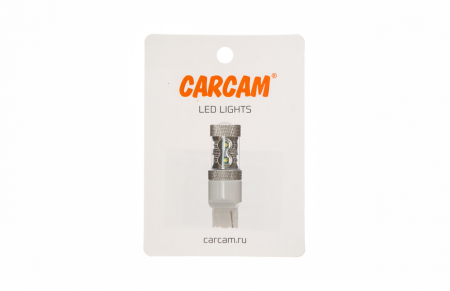 Купить CARCAM W21W-7440-50W белый свет