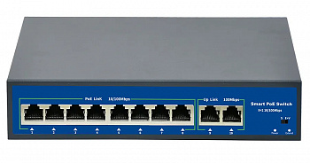 Купить CARCAM 8+2 Uplink Gigabit PoE Switch (ССF0820GBLA)