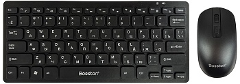 Купить Bosston Wireless Mini Keyboard and Mouse Combo (WS600) Black
